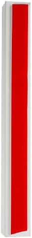 My Daily Styles Aluminum Mezuzah Case, Striped Modern Design, Indoor Outdoor, 5 Inch, Weather Proof (Grey)