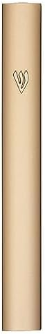 A&S Mezuzot Alumium Mezuzah Case in Silver Shin Design Weatherproof Door Mezuza Judaica Art for Home Blessing (Gold, 5 Inches)