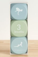 Yoga Dice Set – Accessories for Women Game for Kids & Adults – 6 Foam Dice with 12 Mixed Poses – Perfect for Yoga Class, Home Workouts, Group Activities, and Mindfulness Practice.