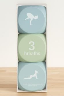 Yoga Dice Set – Accessories for Women Game for Kids & Adults – 6 Foam Dice with 12 Mixed Poses – Perfect for Yoga Class, Home Workouts, Group Activities, and Mindfulness Practice.