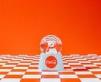 Coca-Cola Holiday Polar Bear 3-Inch Mini Light-Up Snow Globe