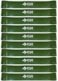 4KOR Fitness Resistance Loop Band Set, Perfect for Crossfit, Yoga, Physical Therapy, and Booty Building