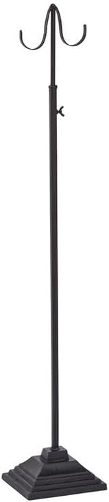 TRIPAR Adjustable Double Sided Metal Wreath Hanger - Black - Extra Tall