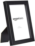 Amazon Basics Rectangular Photo Picture Frame, 5" x 7", Pack of 5, 8.31 x 6.30 inches, Black