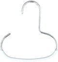 Semi Round Scarf Hook Non-Slip Hanger Color: White