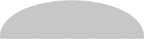 Ekena Millwork 58"W x 15-1/2"H x 2"P Elliptical 4 Spoke Architectural Grade PVC Pediment