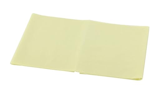 CanDo Singles Low Powder Exercise Band, 4-foot singles, Tan: XX-Light