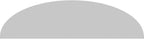 Ekena Millwork 72"W x 19"H x 2"P Elliptical 4 Spoke Architectural Grade PVC Pediment