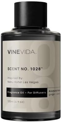 VINEVIDA Scent NO. 1028 Fragrance Oil for Cold Air Diffusers - 120mL (4oz) - Inspired by Nobu Hotel Las Vegas - Hotel Scents for Home