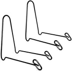 Artliving 2 Pack Display Stand Easel Iron Bowl Stands for Display Large Deep Bowls, Platters and Deep Dishes