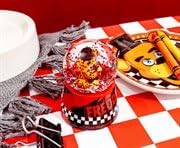 Five Nights at Freddy's Freddy Fazbear Mini Light-Up Snow Globe with Glitter Display | 3 Inches Tall