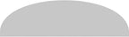 26" W x 7-1/2"H x 2" P Elliptical Sunburst Architectural Grade PVC Pediment