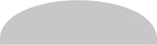 Ekena Millwork 26"W x 7-1/2"H x 2"P Elliptical 4 Spoke Architectural Grade PVC Pediment