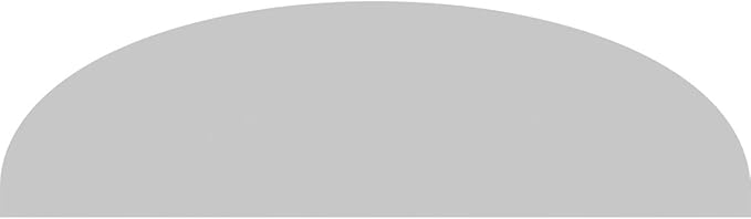 Ekena Millwork 26"W x 7-1/2"H x 2"P Elliptical 4 Spoke Architectural Grade PVC Pediment