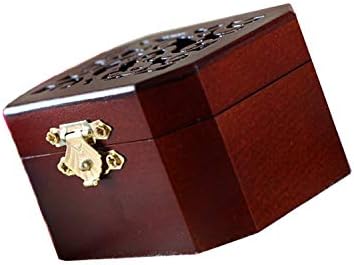 WESTONETEK Vintage Wood Carved Mechanism Musical Box Wind Up Music Box Gift for Christmas/Birthday/Valentine's Day, Melody Canon in D Major