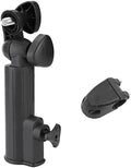 Acouto Push Trolley Umbrella Holder Plastic Stand Pull Cart Black Push Cart Accessories Accessories for Push Cart New Black Umbrella Tube Holder for Trolleyb
