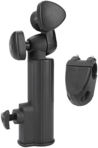 Acouto Push Trolley Umbrella Holder Plastic Stand Pull Cart Black Push Cart Accessories Accessories for Push Cart New Black Umbrella Tube Holder for Trolleyb