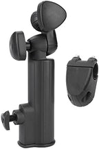 Acouto Push Trolley Umbrella Holder Plastic Stand Pull Cart Black Push Cart Accessories Accessories for Push Cart New Black Umbrella Tube Holder for Trolleyb