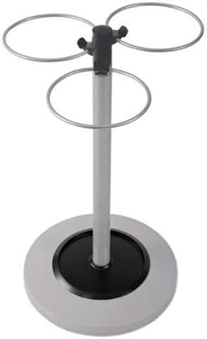 Alba Flower Umbrella Stand, Holds 12 Umbrellas, Black/Silver (1 Unit)