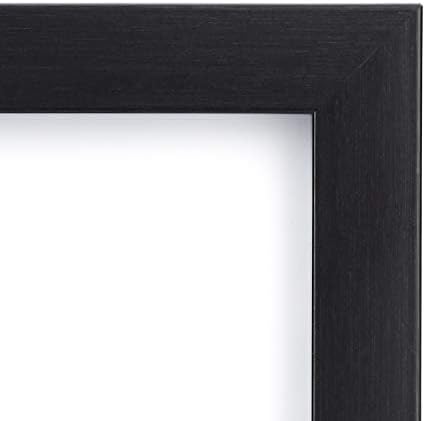 Amazon Basics Rectangular Photo Picture Frame, 8" x 10", Pack of 5, 11.22 x 9.21 inches, Black