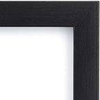 Amazon Basics Rectangular Photo Picture Frame, 8" x 10", Pack of 5, 11.22 x 9.21 inches, Black