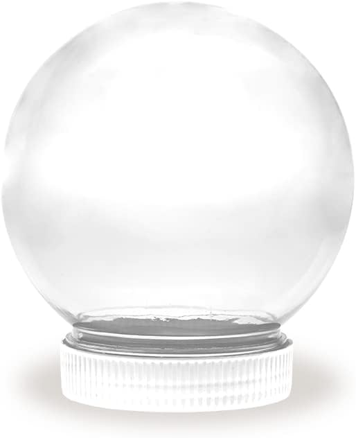 DIY Snow Globe with Seal Tight Screw Base - DIY Crafts - 5 Inches Tall