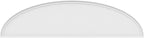 Ekena Millwork 26"W x 7-1/2"H x 2"P Elliptical Smooth Architectural Grade PVC Pediment