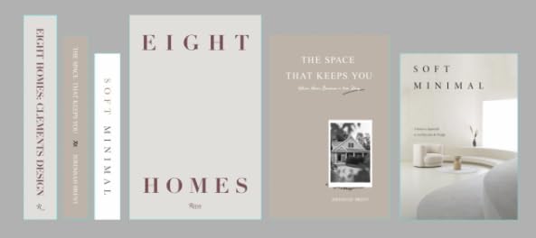 3 PCS Faux Decorative Books for Home Decor-Coffee Table Books Decor-Aesthetic Fake/Faux Books for Decoration,libros Decoration for Coffee Table, Shelf Accessories (Eight THE Space Soft)