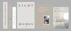3 PCS Faux Decorative Books for Home Decor-Coffee Table Books Decor-Aesthetic Fake/Faux Books for Decoration,libros Decoration for Coffee Table, Shelf Accessories (Eight THE Space Soft)