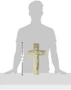 Jesus Cross Atrio with God Holy Religious Crucifixion Wall Decoration