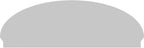 76" W x 25-7/8"H x 2-3/4"P Elliptical 4 Spoke Architectural Grade PVC Combination Pediment