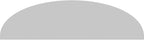 38" W x 10-1/2"H x 2" P Elliptical Sunburst Architectural Grade PVC Pediment