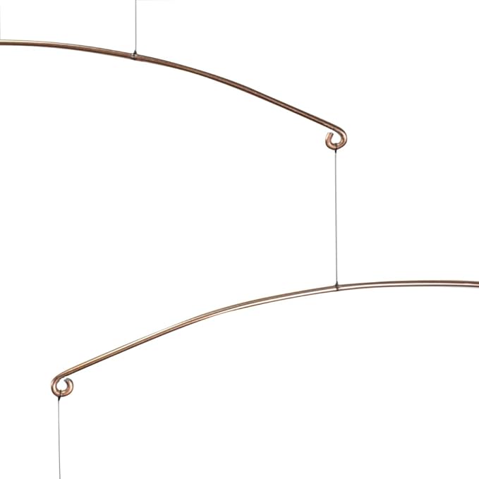 Copper Feather Modern Mobile, 28" x 30", American Made