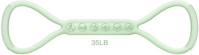2025 Upgraded Figure 8 Resistance Band for Physical Therapy, Shoulder Back Arm Exercise Bands, 3 Resistance Levels for 15 25 35lb for Kids Adult Elderly