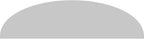 Ekena Millwork 52"W x 14"H x 2"P Elliptical 4 Spoke Architectural Grade PVC Pediment