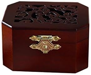 WESTONETEK Vintage Wood Carved Mechanism Musical Box Wind Up Music Box Gift for Christmas/Birthday/Valentine's Day, Melody Amazing Grace