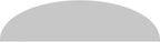 Ekena Millwork 76"W x 20"H x 2"P Elliptical 4 Spoke Architectural Grade PVC Pediment