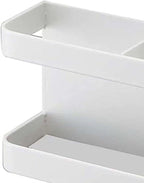 Zerone Magnetic Umbrella Stand Holder, No Punching Umbrella Stand Rack Height Adjusting Wall Mounted Storage Organizer for Home, Office, Hotel (Elegant White)