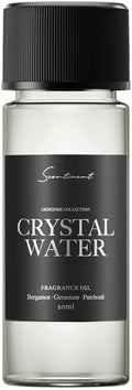 Scentiment Diffuser Oil - Crystal Water Designer Collection | Aromatherapy Home Fragrance | Luxurious Scent with Notes of Bergamot, Geranium, Patchouli (20 mL)