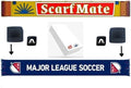 Magnetic Sports Scarf Wall Display (Red)