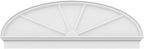 66" W x 23-3/8"H x 2-3/4"P Elliptical 4 Spoke Architectural Grade PVC Combination Pediment