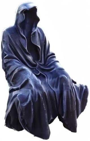 SHOWFEICAT Resin Tabletop Gothic Decor Sitting Statue, Resin Statue Gothic Decor, Fits On Sturdy Shelf and Has A Cool Mystic Look 5.1 Inch