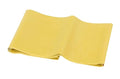 CanDo Singles Low Powder Exercise Band, 4-foot singles, Gold: XXX-Heavy