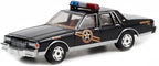 Collectibles Greenlight 44945-B Hollywood Special Edition - Thelma & Louise 1981 Chevy Caprice Classic Navajo County, Arizona Sheriff 1/64 Scale