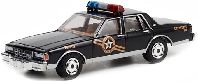 Collectibles Greenlight 44945-B Hollywood Special Edition - Thelma & Louise 1981 Chevy Caprice Classic Navajo County, Arizona Sheriff 1/64 Scale