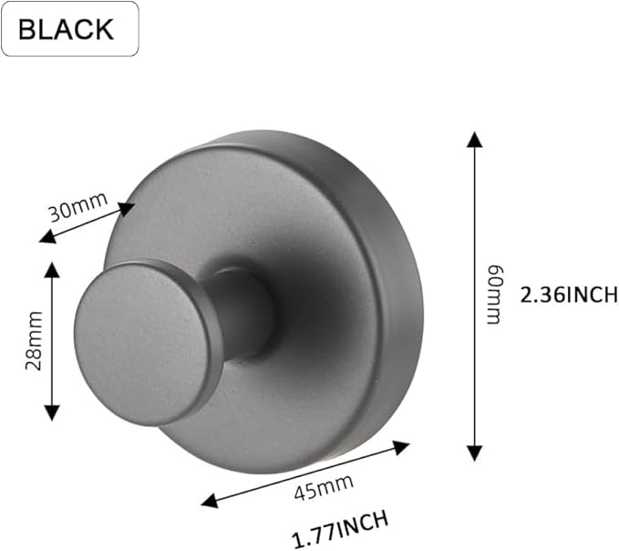 Suction Cup Wreath Hanger，Suction Cup Hooks Hanging 15 Lbs，Waterproof Suction Cup Wreath Holder for Windows (Black, 4)