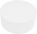 Round Display Pedestal Stand, Event Decor Display Plinth Stands, Bridal Shop Cylinder Plinth Raiser Table, Party Event Decor Circle Pedestal Stand for Boutiques Model Air Conditioner Heightening (White, 19.7*7.9in)