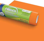Fadeless Bulletin Board Paper, Fade-Resistant Paper for Classroom Decor, 48” x 200’, Orange, 1 Roll