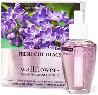 Bath and Body Works Fresh Cut Lilacs Wallflowers Refills 2-Pack 0.8 fl oz / 24 mL Each