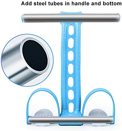 Pedal Resistance Bands with Handles Exercise Bands Multifunction Tension Rope Fitness for Working Out Arm Abs Legs Stretch Bands